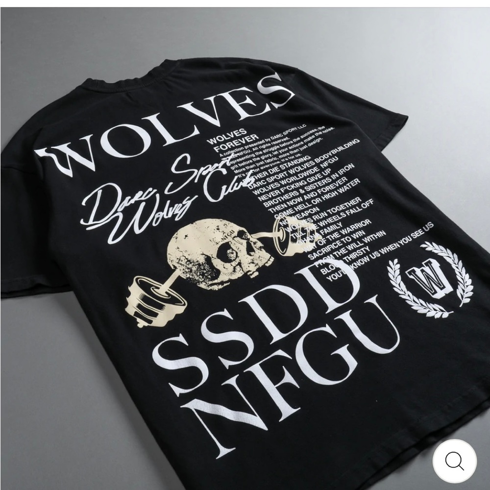 Darc Sport Morí Premium Oversized Tee in Black
